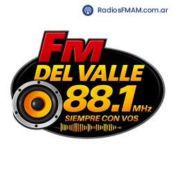 Radio: FM Del Valle 88.1Mhz